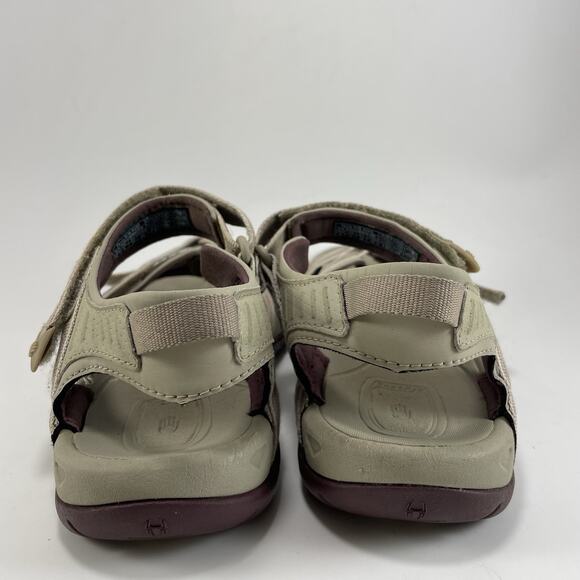 Teva Tirra Hiking Outdoor Active Sandals Womens Size 8 Shoes Strappy Khaki Cream - Picture 4 of 9